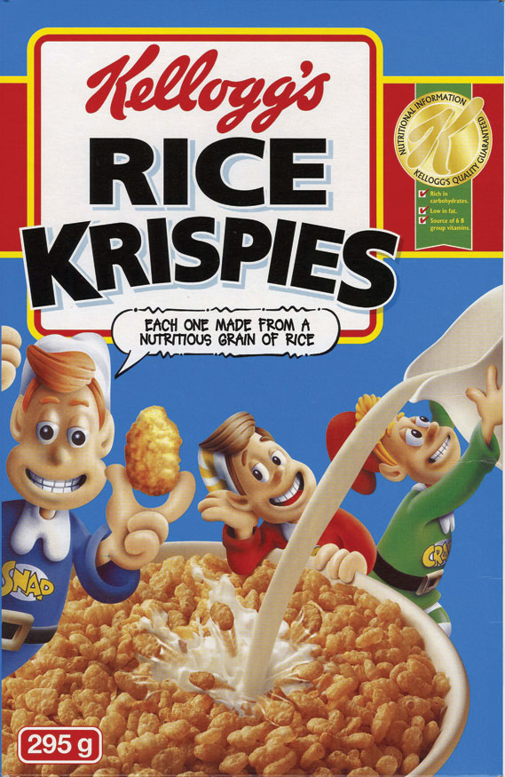 Images of snap crackle and pop